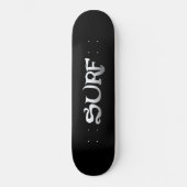 Surf zwart skateboard (Voorkant)