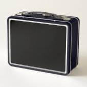 Surf zwarte lunchbox (Achterkant)
