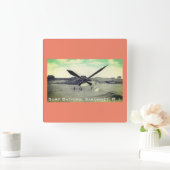 Surf zwemmen, Sakonnet, RI (Warren Point, LC) Vierkante Klok (Huis)