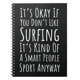 Surfaccessoires Cadeaus Oceaan Cool Strand Surfer Notitieboek