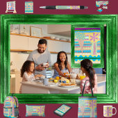 "Surface"  Bedrukte Rugzak