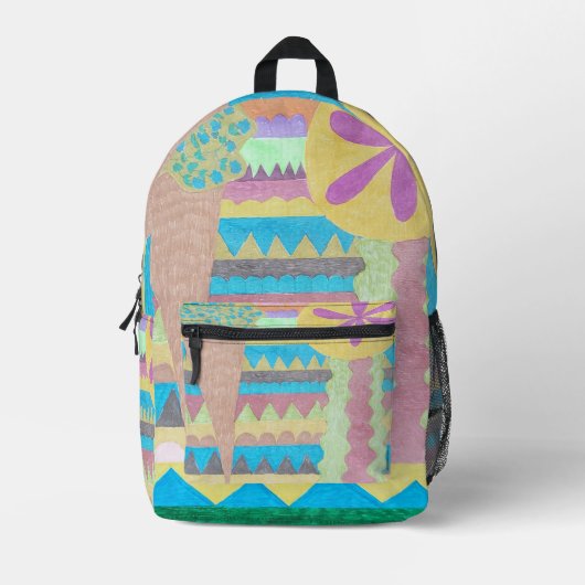 "Surface"  Bedrukte Rugzak (Voorkant)