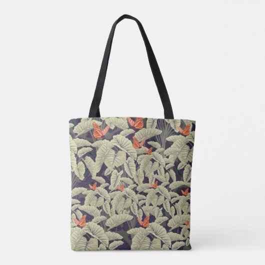 Surface butterfly pattern designapplied art,art,co tote bag (Achterkant)