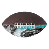 Surface Current – Abstract Flow & Structure Carbon American Football (Voorkant)