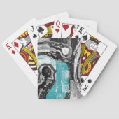 Surface Current - Abstract Flow & Structure Cards Pokerkaarten (Achterkant)