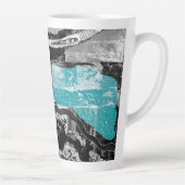 Surface Current – Abstract Flow & Structure Combo  Latte Mok (Rechts)