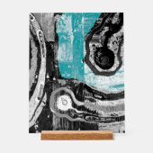 Surface Current – Abstract Flow & Structure Custom Acryl Bord (Voorkant)