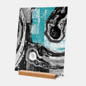 Surface Current – Abstract Flow & Structure Custom Acryl Bord (Hoek)