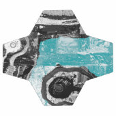 Surface Current – Abstract Flow & Structure Custom Voetbal (Enkel)