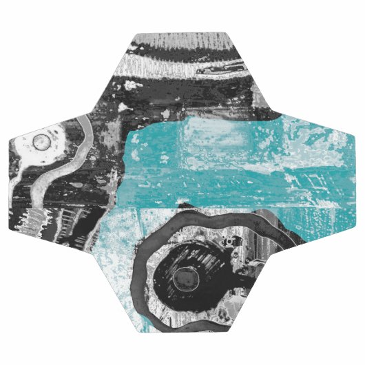 Surface Current – Abstract Flow & Structure Custom Voetbal (Enkel)