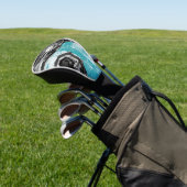 Surface Current – Abstract Flow & Structure Golf H Golfheadcover (Insitu)