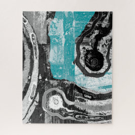 Surface Current – Abstract Flow & Structure Puzzle Legpuzzel