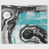 Surface Current – Abstract Flow & Structure Wrappi Cadeaupapier (Vlak)