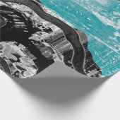 Surface Current – Abstract Flow & Structure Wrappi Cadeaupapier (Hoek)