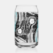 Surface Current – Flow & Structure Drinkware Set Blikvorm Glas (Rechts)