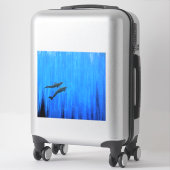 Surface dolphins #1 sticker (Koffer)