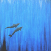 Surface dolphins #1 sticker (Voorkant)