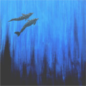 Surface dolphins #2 sticker (Voorkant)