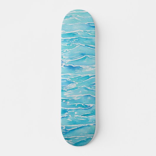 Surface Water Waves Ocean Sea Persoonlijk Skateboard (Voorkant)