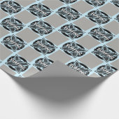 Surfbadge Pattern Cadeaupapier (Hoek)