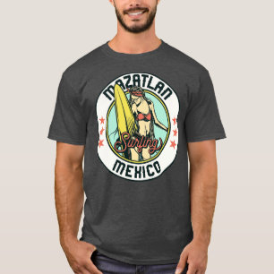 Surfbadge voor Mazatlan België T-shirt