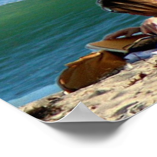 surfbare schoonheid poster (Hoek)