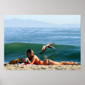 surfbare schoonheid poster (Voorkant)