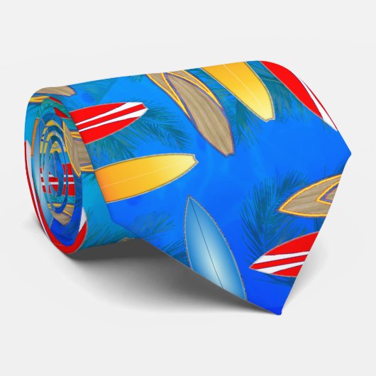 surfboads stropdas (Opgerold)