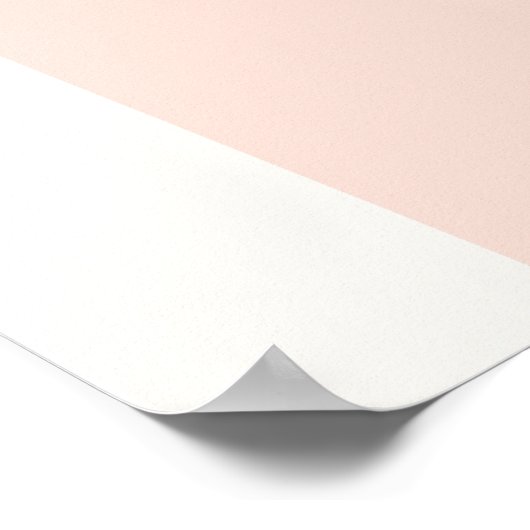 Surfboard Beach Baby shower Poster (Hoek)