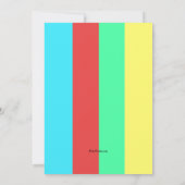 Surfboard Collectie Invitation Kaart (Achterkant)