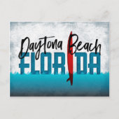Surfboard Daytona Beach Briefkaart Florida (Voorkant)