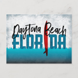 Surfboard Daytona Beach Briefkaart Florida