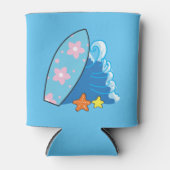 Surfboard en Waves Blikjeskoeler (Voorkant)