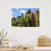 Surfboard Fence Maui, HI Poster (Keuken)