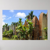 Surfboard Fence Maui, HI Poster (Voorkant)
