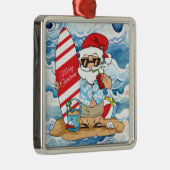 Surfboard Kerstmis Ornament (Rechts)