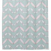 Surfboard Pattern Shower Curtain Douchegordijn (Voorkant)