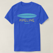 SURFBOARD PIPELINE HAWAII T-SHIRT (Design voorkant)