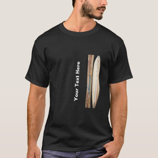 Surfboard T-shirt (Voorkant)