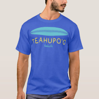 SURFBOARD TEAHUPOO TAHITI T-SHIRT