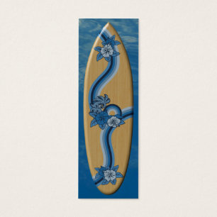 SurfboardBladwijzer met Safari Mini Visitekaartjes