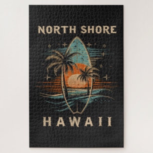 Surfboarder North Shore Hawaï Legpuzzel