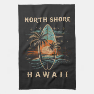 Surfboarder North Shore Hawaï Theedoek