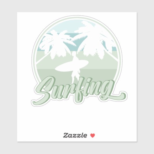 Surfboarding Surfboarding Sticker (Vel)