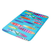 Surfboards 1 Bath Mats Badmat (Gekanteld)