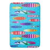 Surfboards 1 Bath Mats Badmat (Voorkant Verticaal)