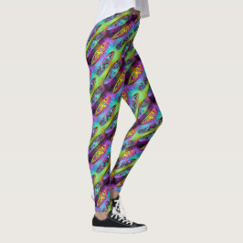 Surfboards 2A-2D Afbeelding Opties Leggings
