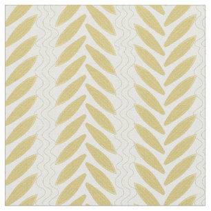 Surfboards en Waves Beige White Pattern Stof