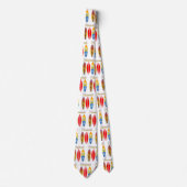 Surfboards Hawaii Stropdas (Voorkant)