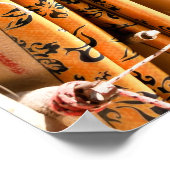 Surfboards in Waikiki Beach, Hawaii Poster (Hoek)